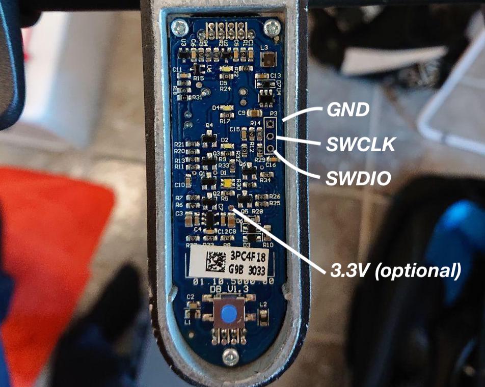 BLE SWD pads